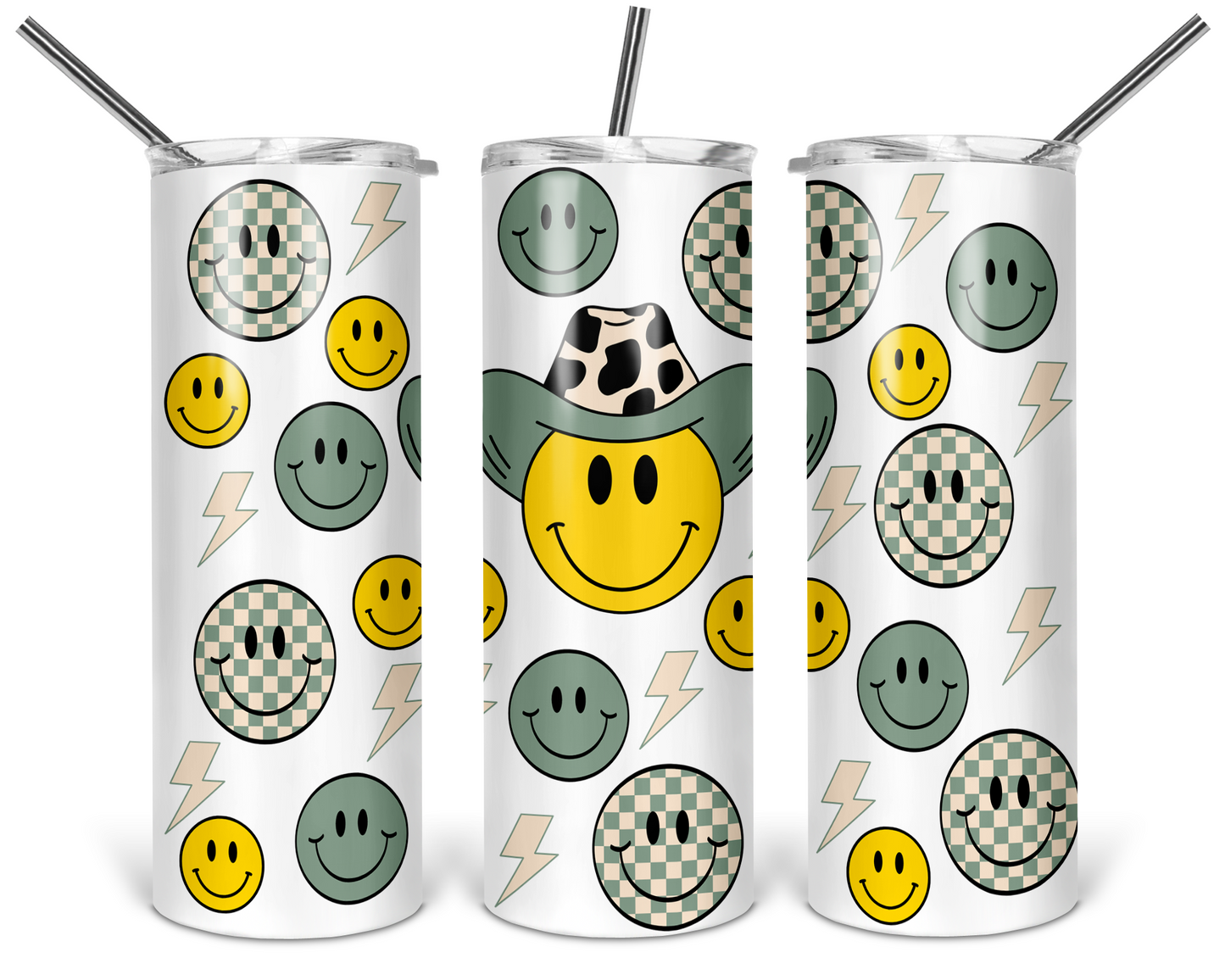 Cowboy Smiles 20oz Stainless Steel Tumbler