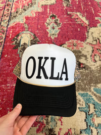 OKLA Cheetah Trucker Hat