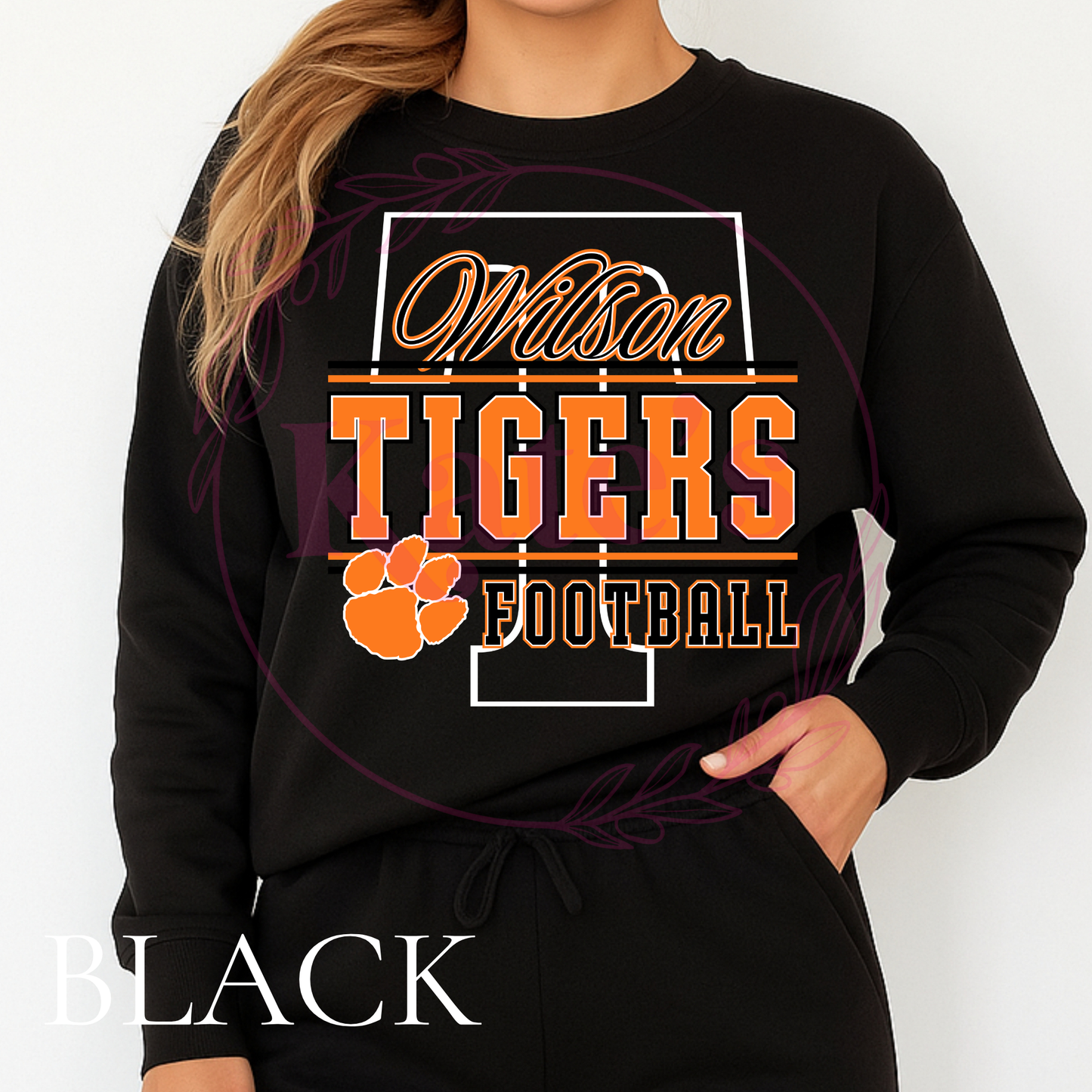 Stacked Team Custom Mascot Sweatshirts