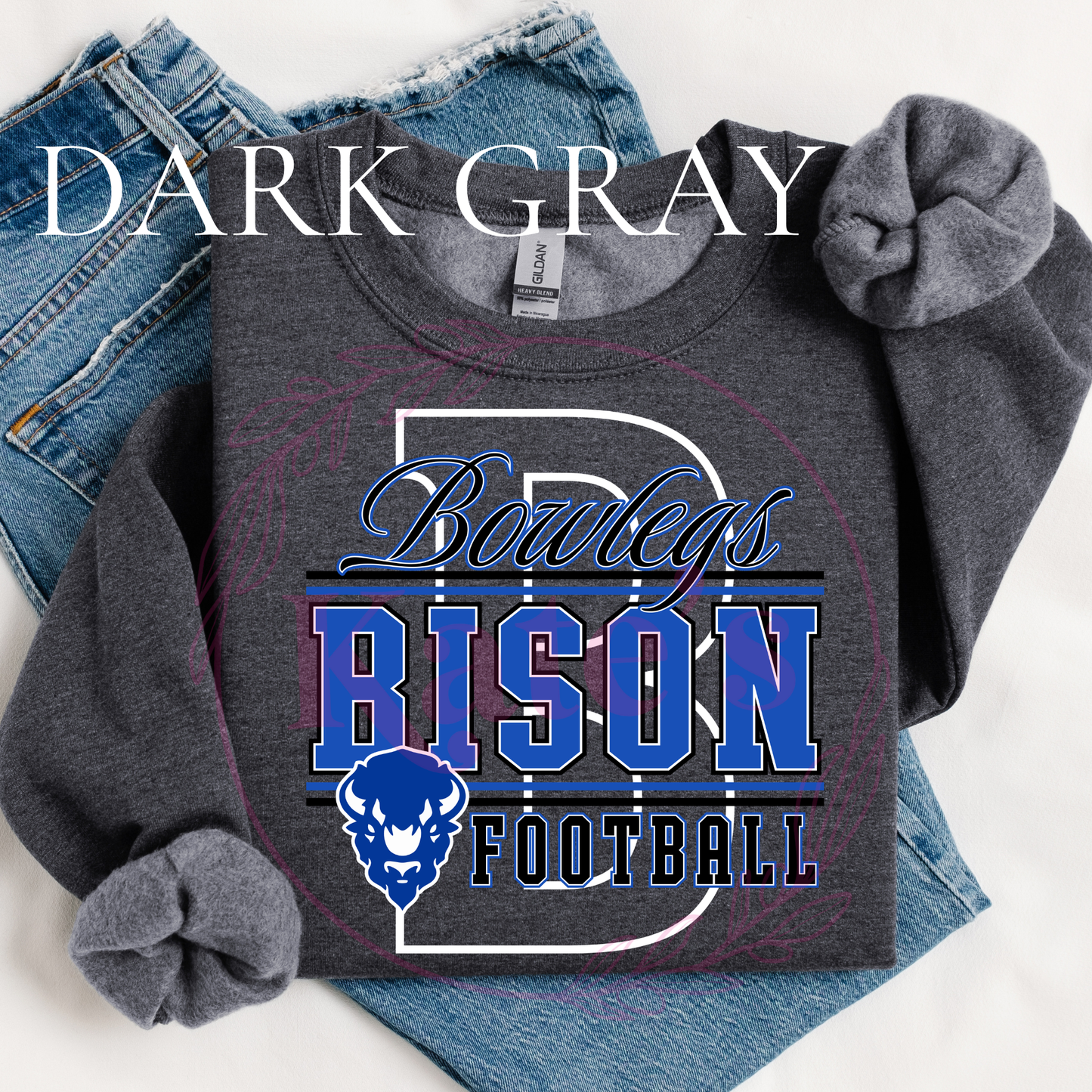Stacked Team Custom Mascot Sweatshirts