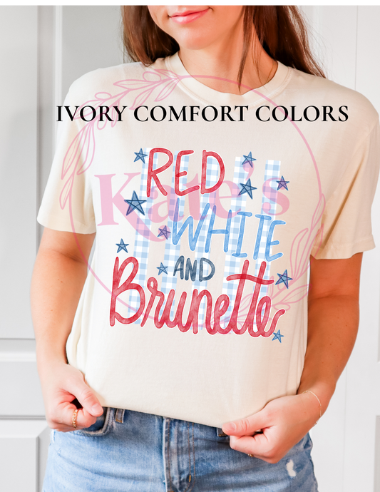 DOTD - Red, White, and Blonde or Brunette