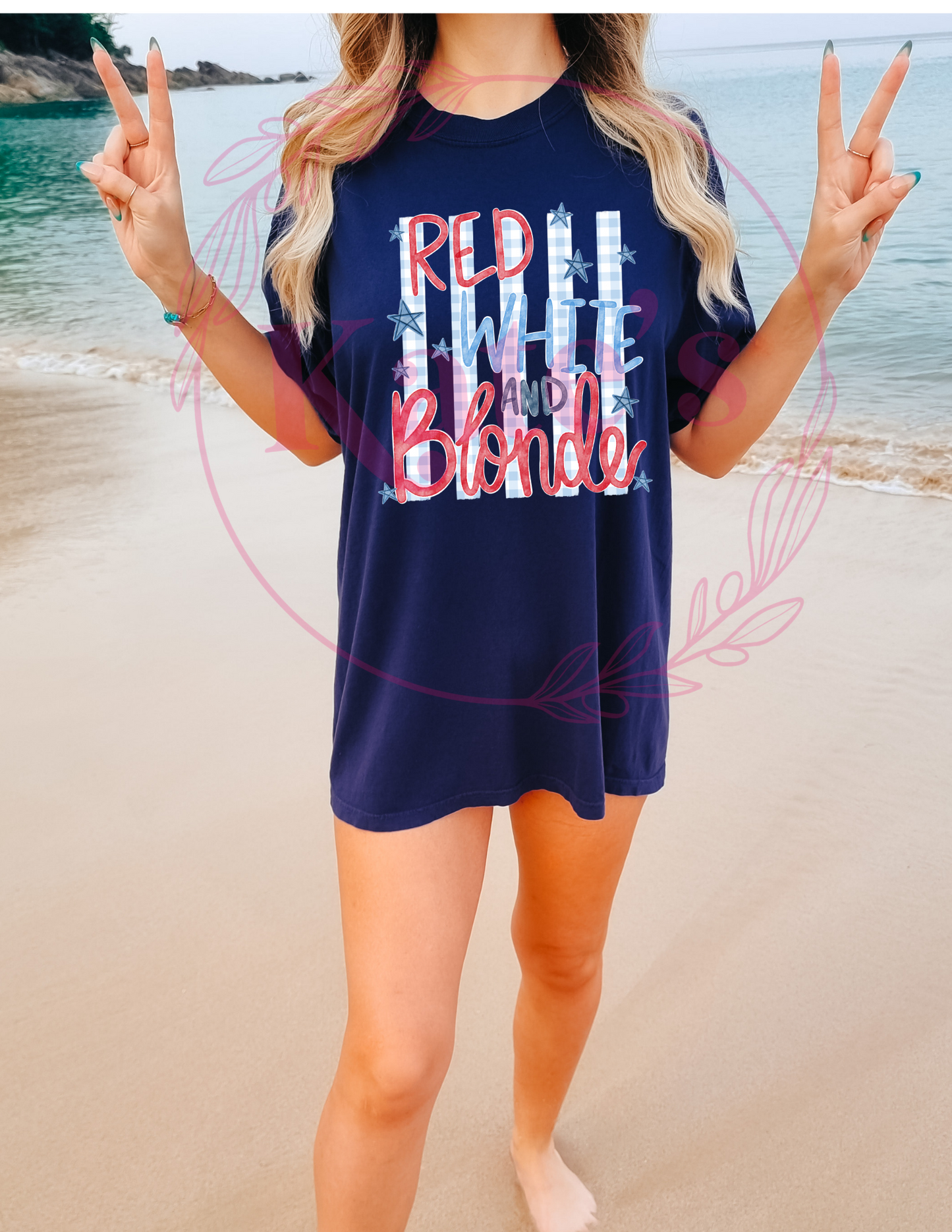 DOTD - Red, White, and Blonde or Brunette