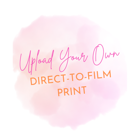 Create Your Own Custom Direct-To-Film Transfer