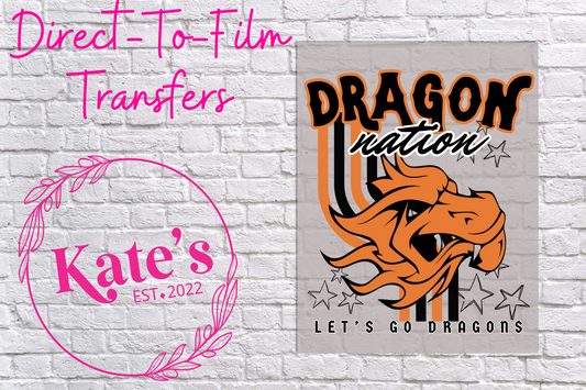 Dragon Nation Direct-To-Film Transfer