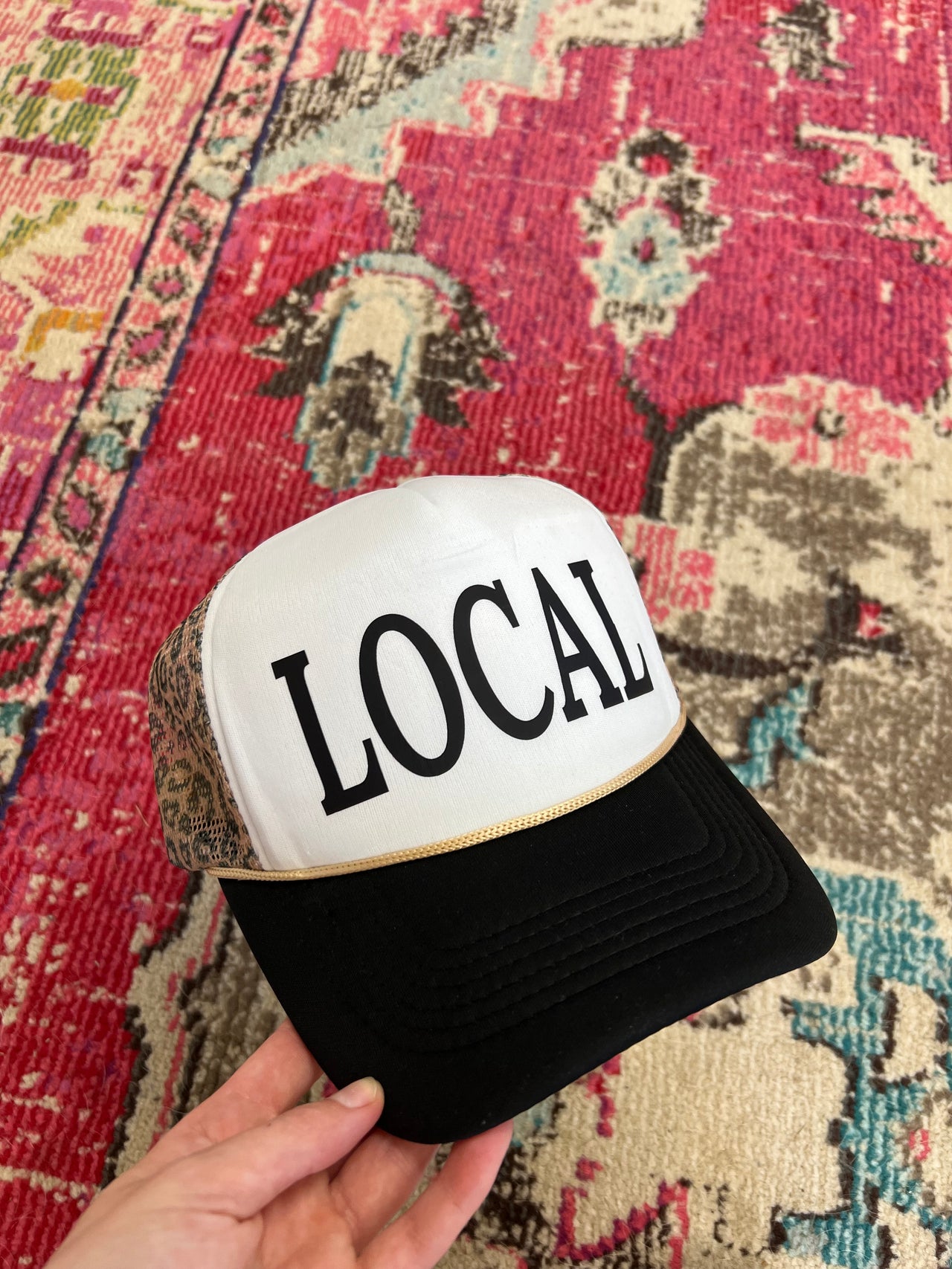 LOCAL Cheetah Trucker Hat