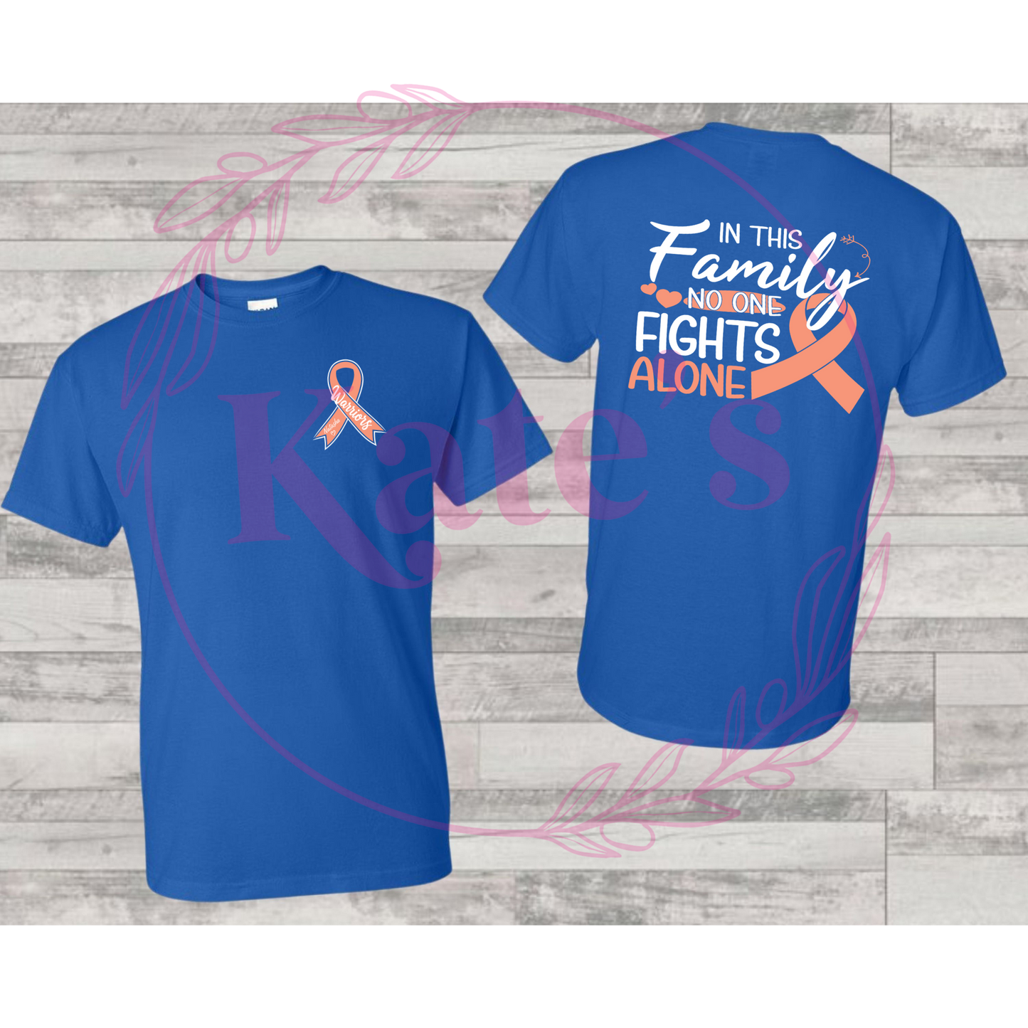 In This Family No One Fights Alone T-Shirt