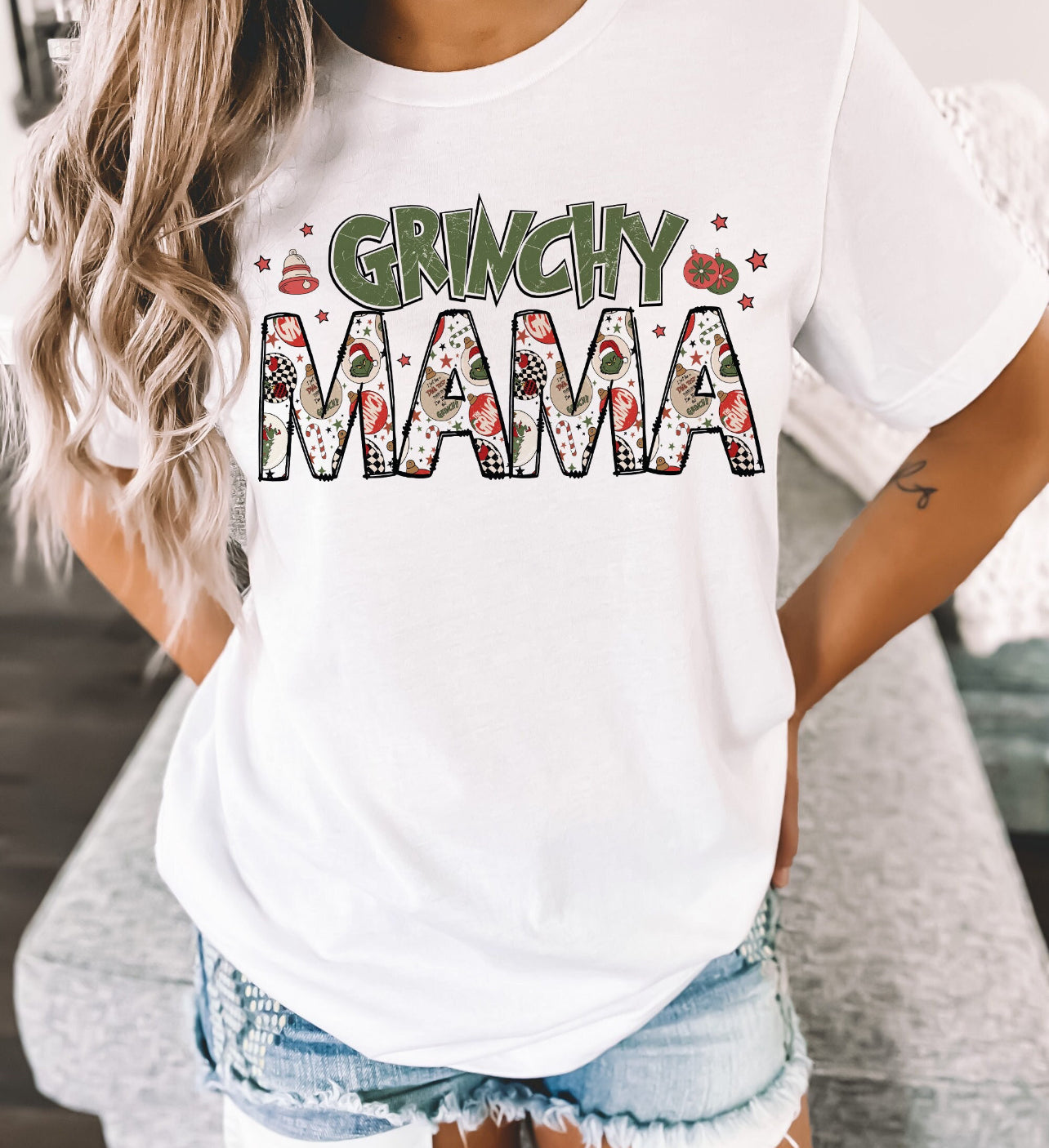 Grinchy Mama Shirt