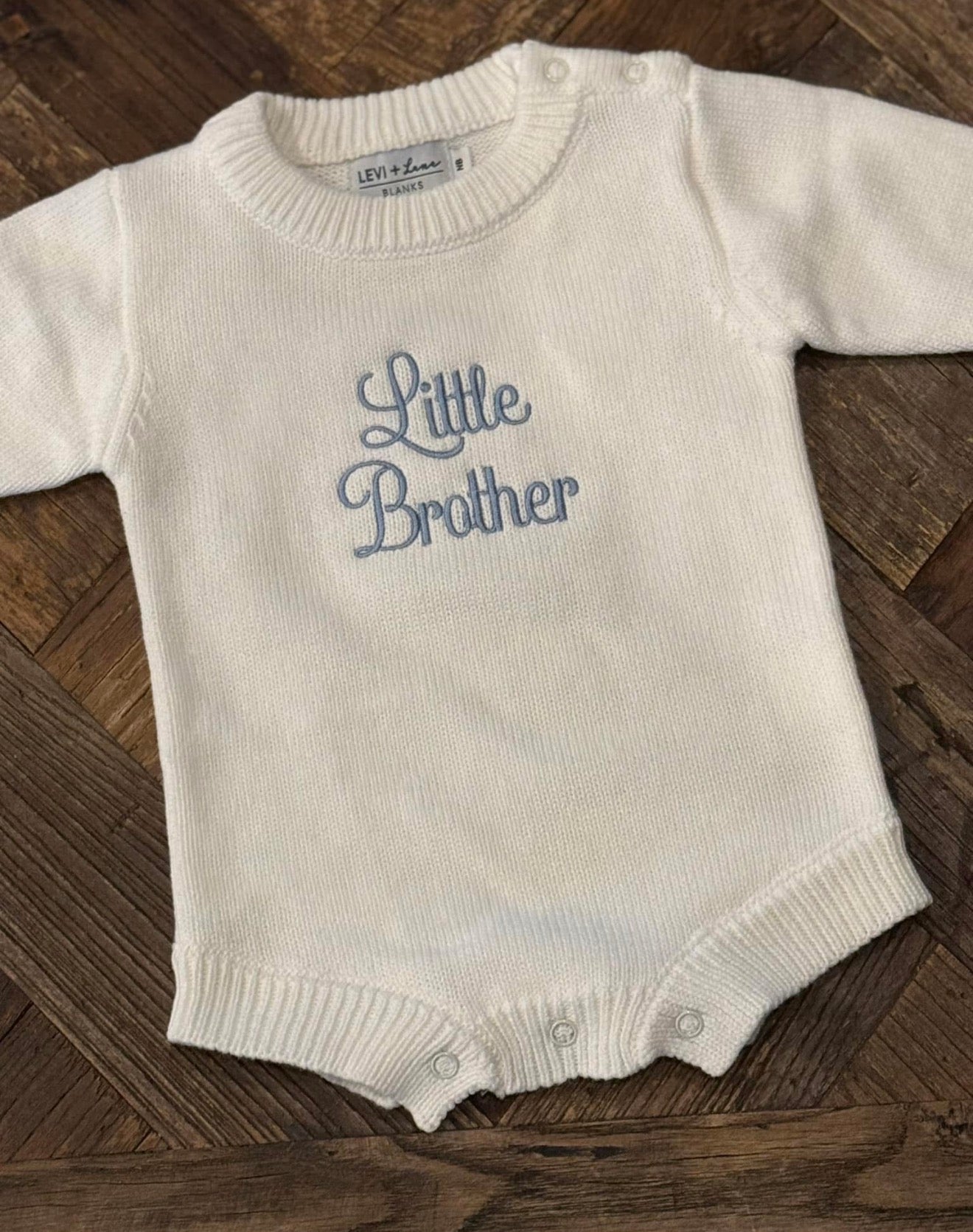 Custom Long Sleeve Knit Romper - True-To-Size Fit