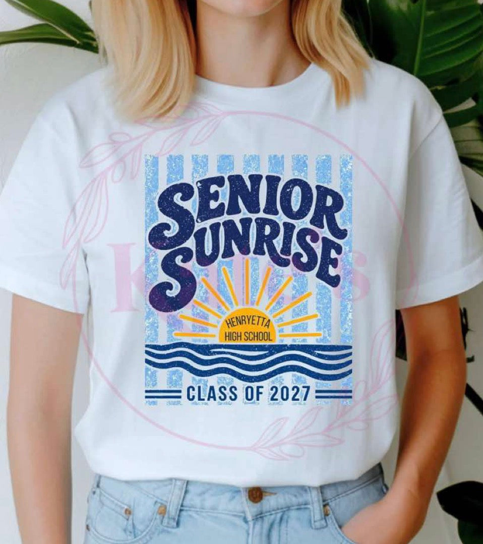 HHS Senior Sunrise Class of 2027 T-Shirt