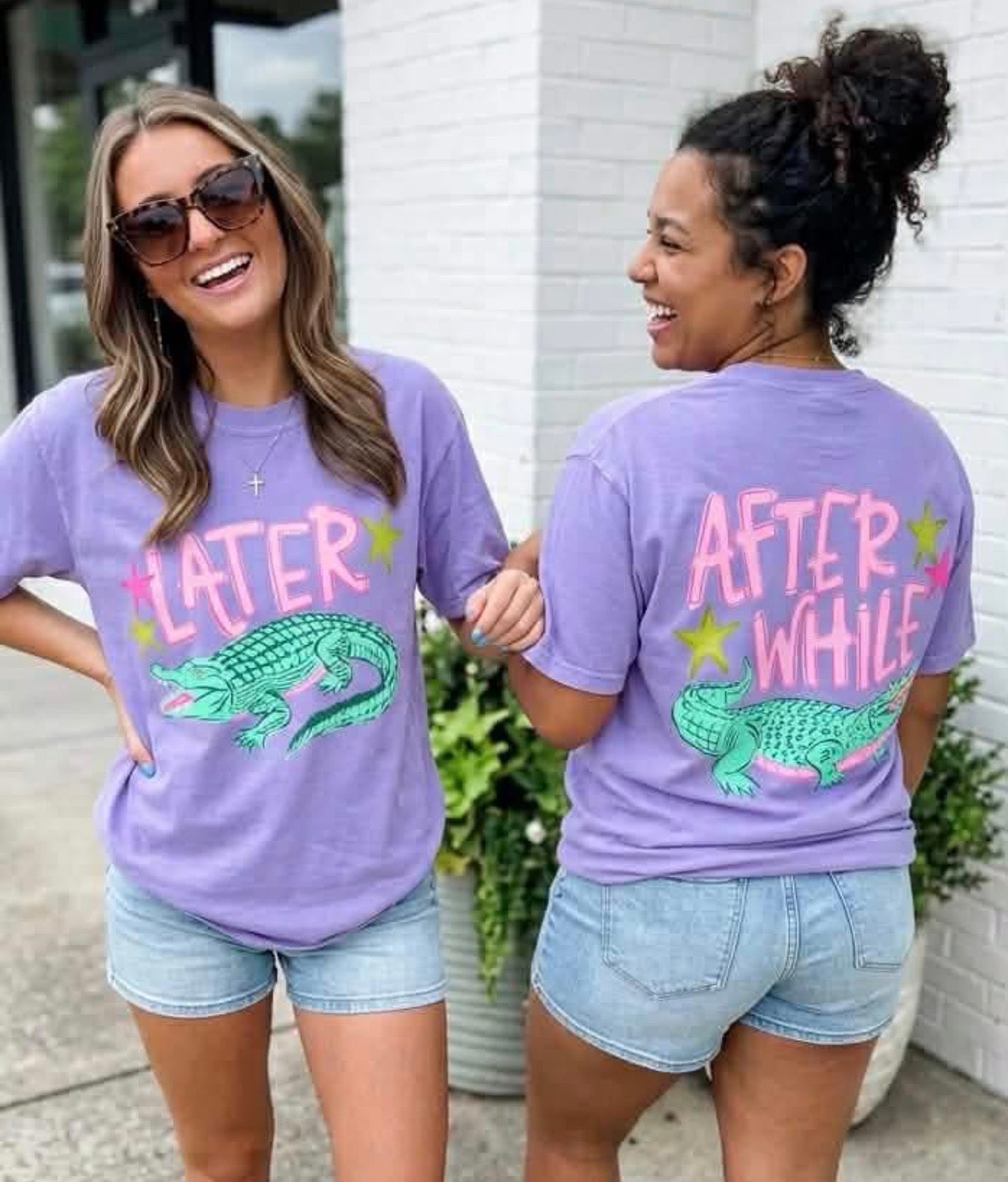Later Gator, After while Crocodile Comfort Colors Shirt