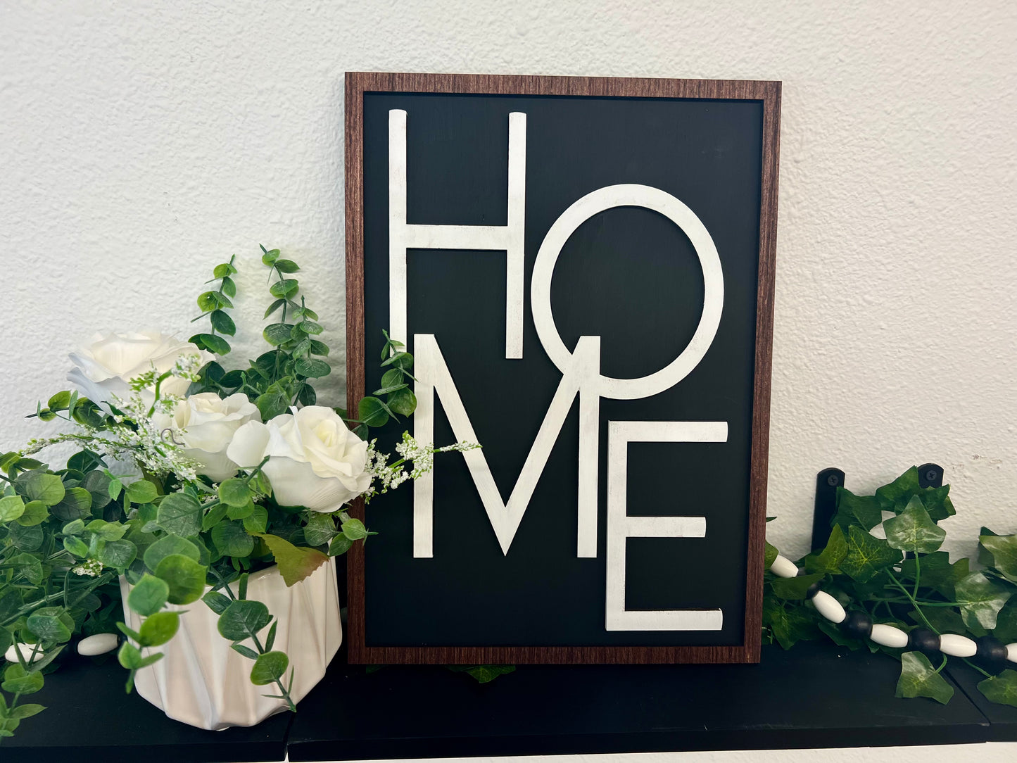 Home Wood Sign