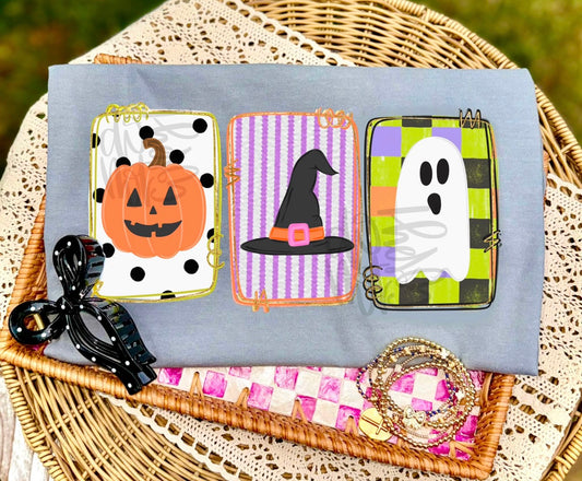 Jack O Lantern Witch Hat Ghost Shirt