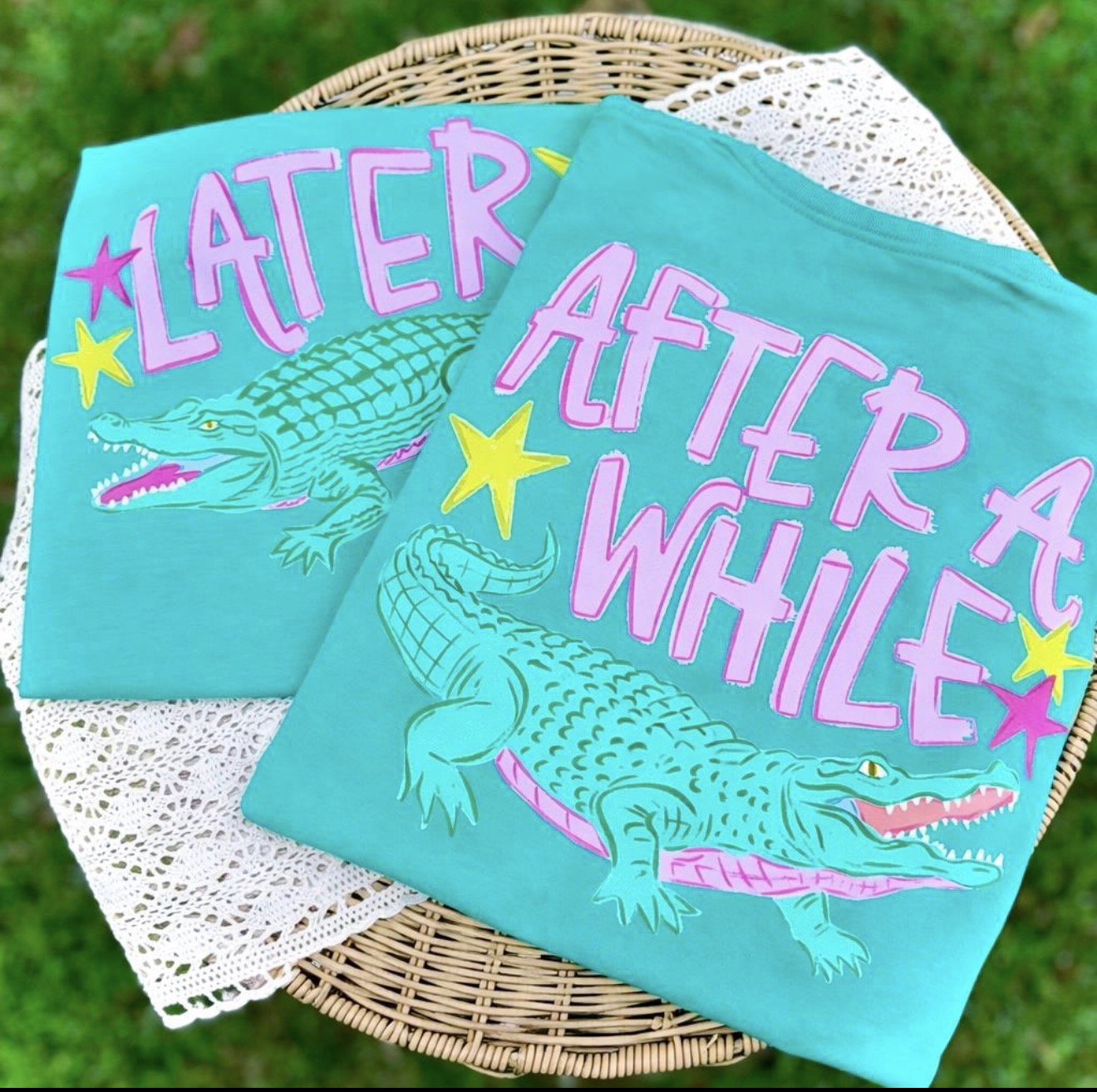 Later Gator, After while Crocodile Comfort Colors Shirt