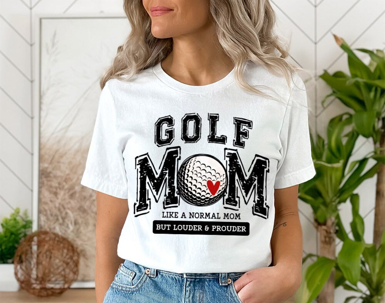 Golf Mom (Like A Normal Mom) T-Shirt