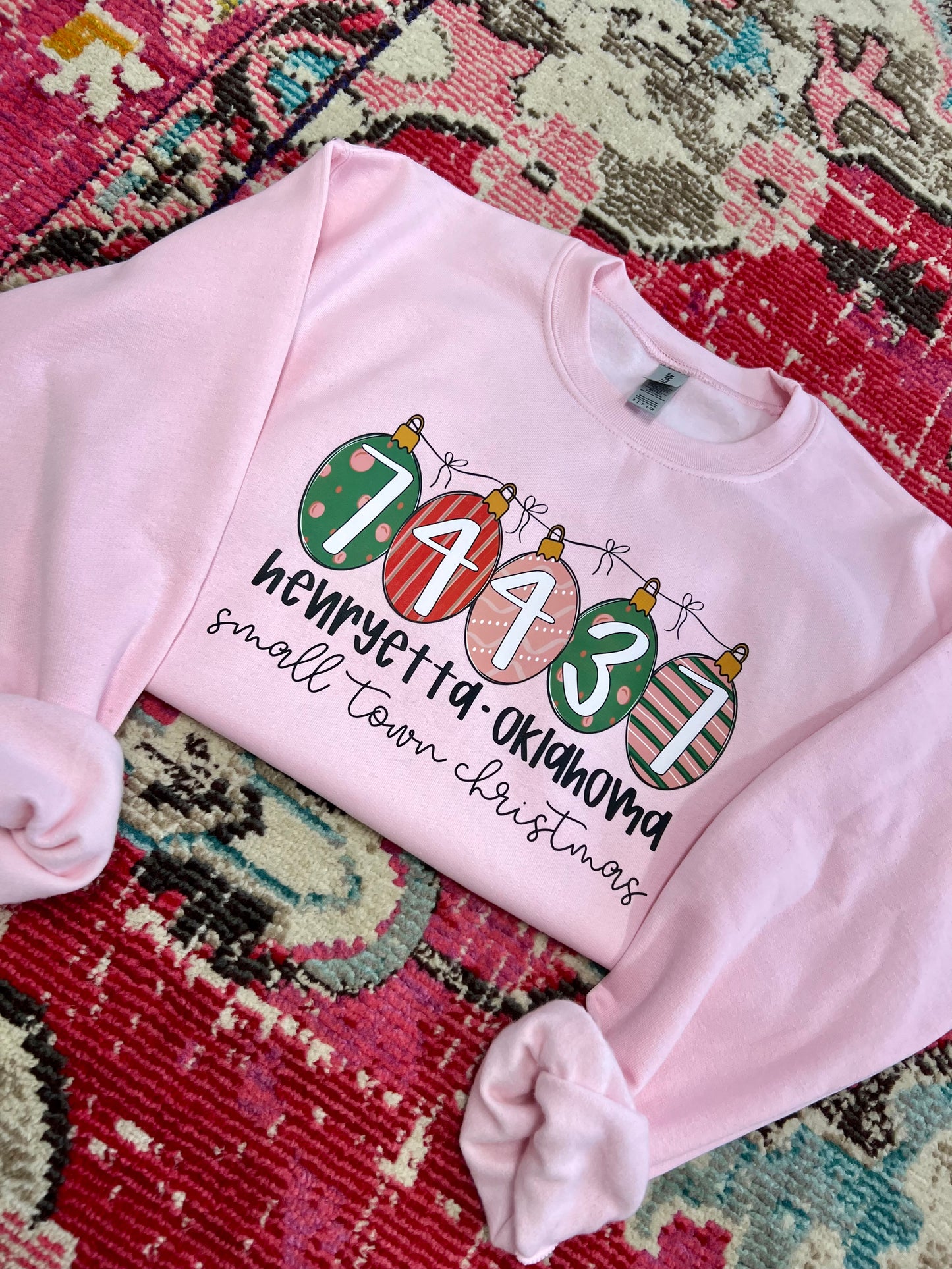 Christmas 74437 Ornaments Sweatshirt