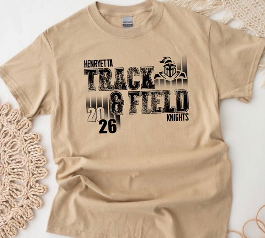 High School / Middle School Henryetta Track T-Shirts
