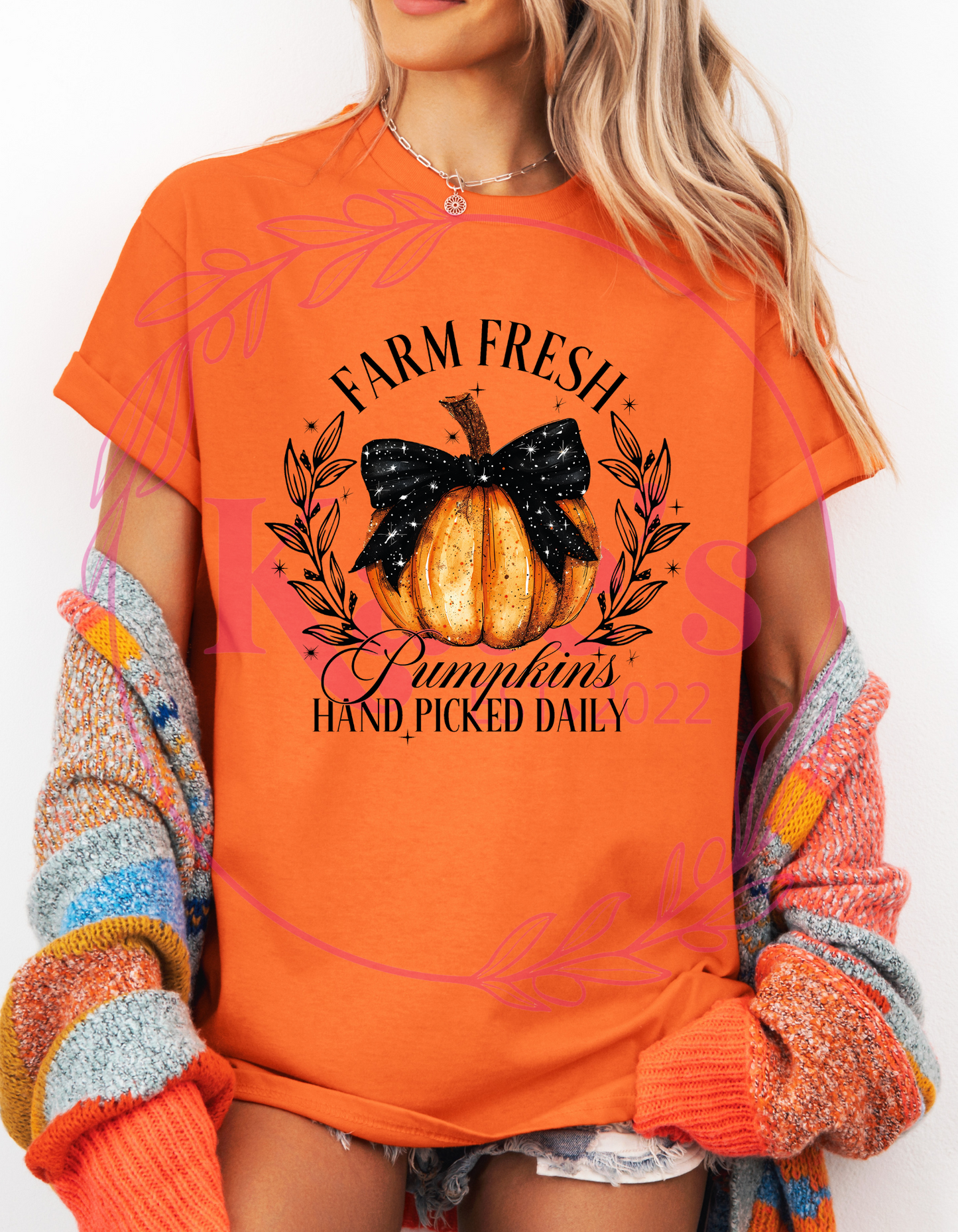 Farm Fresh Pumkins Direct-To-Film Transfer