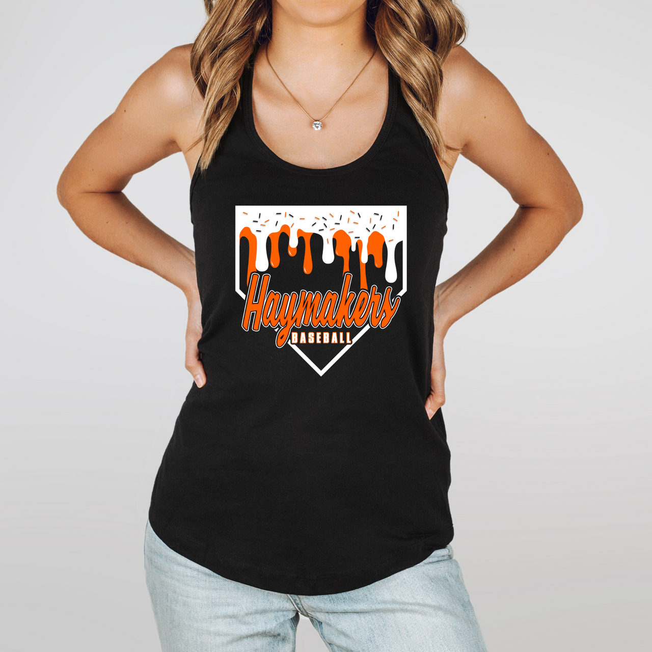 Haymakers Homeplate Drip  Tank Top