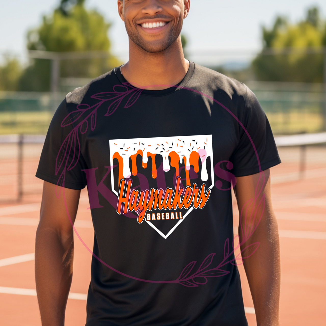 Haymakers Homeplate Drip Dri Fit T-Shirt