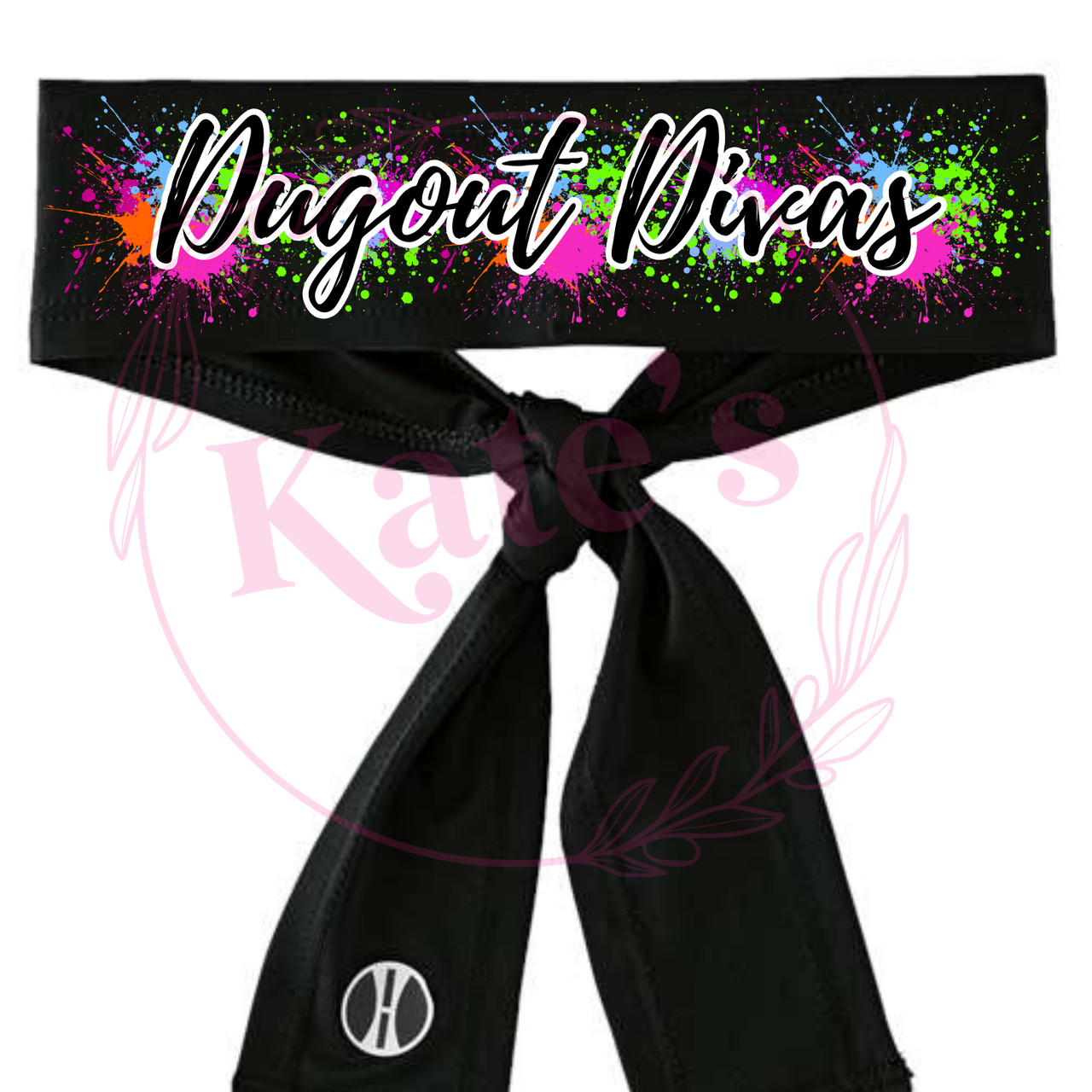 Diamond Divas Tie Headband