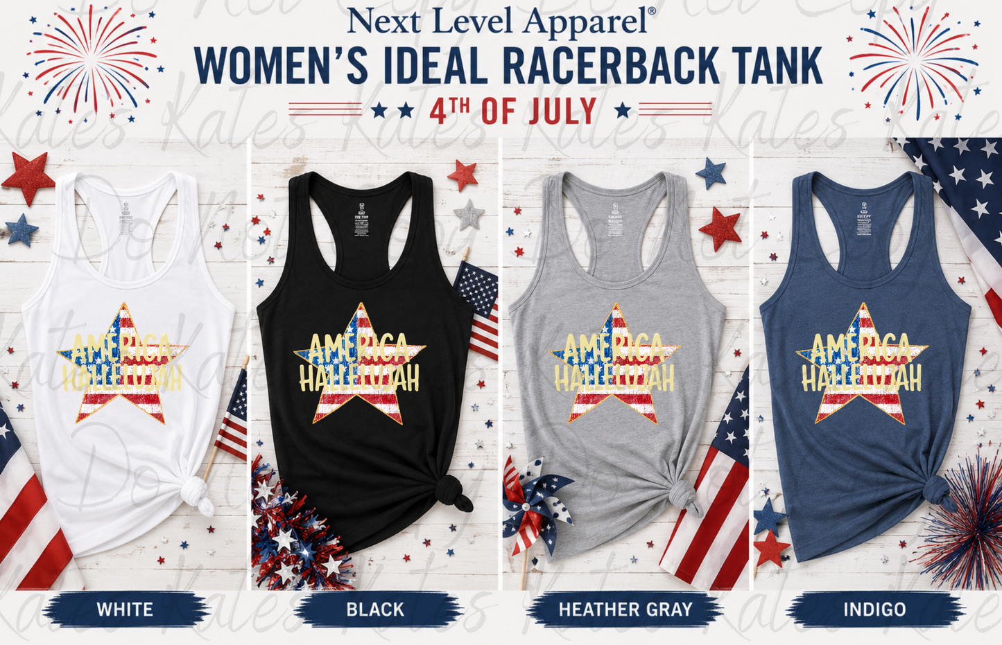 America Hallelujah Tank Top
