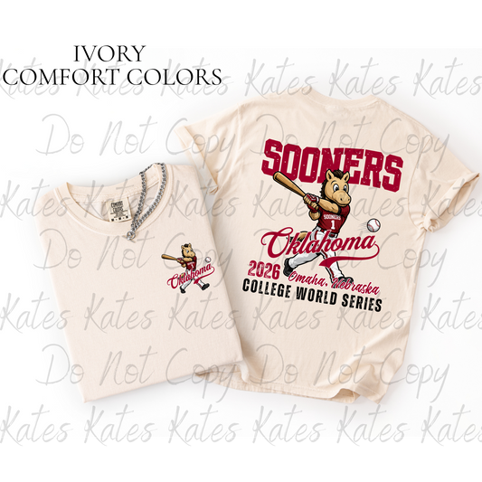 Oklahoma Baseball T-Shirts