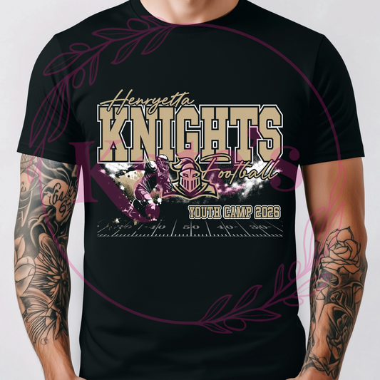 Henryetta Knights Youth Camp 2026 Shirts