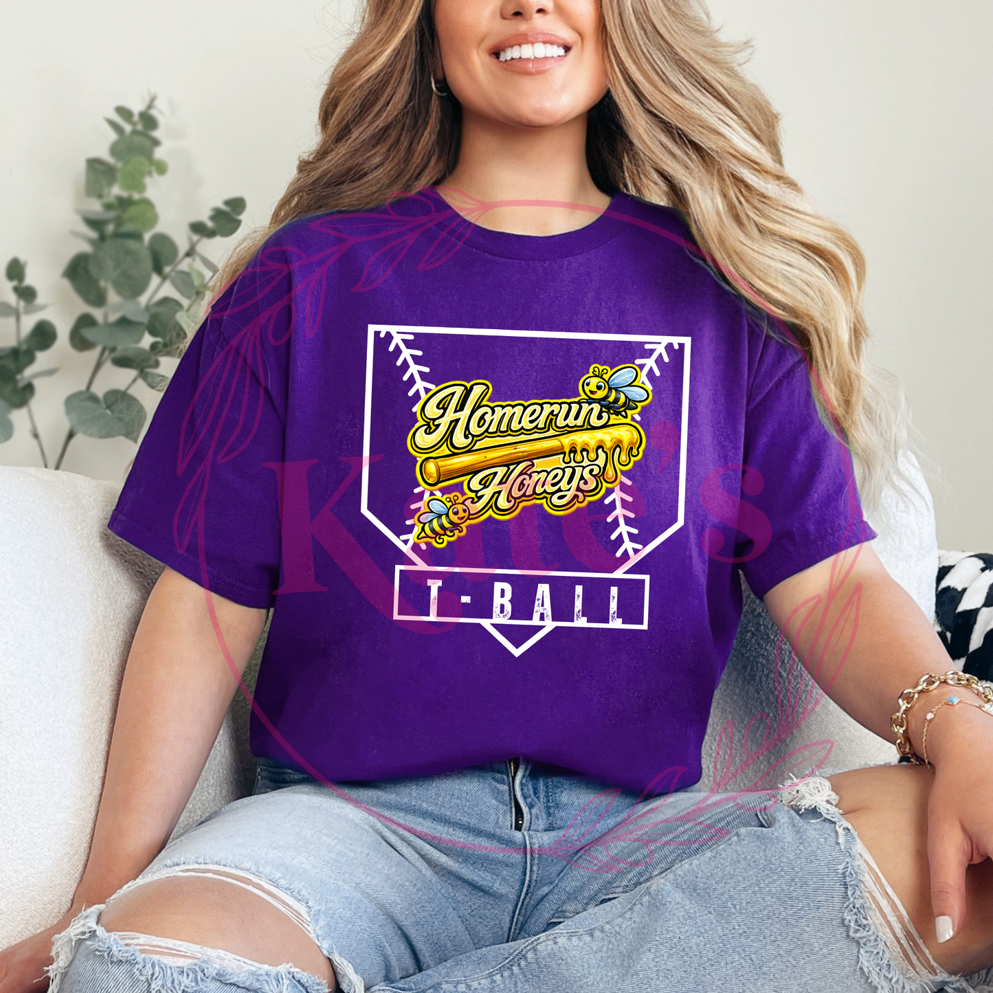 Homerun Honeys Homeplate Shirts