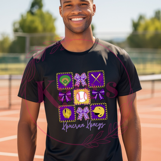Homerun Honeys Collage Dri Fit T-Shirt