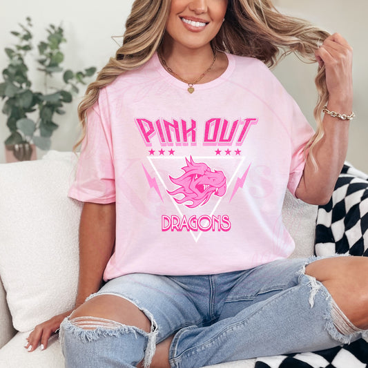 Dewar Dragons Pink Out T-Shirts