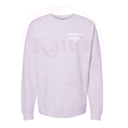 Sigma Kappa Memories Matter Sweatshirt