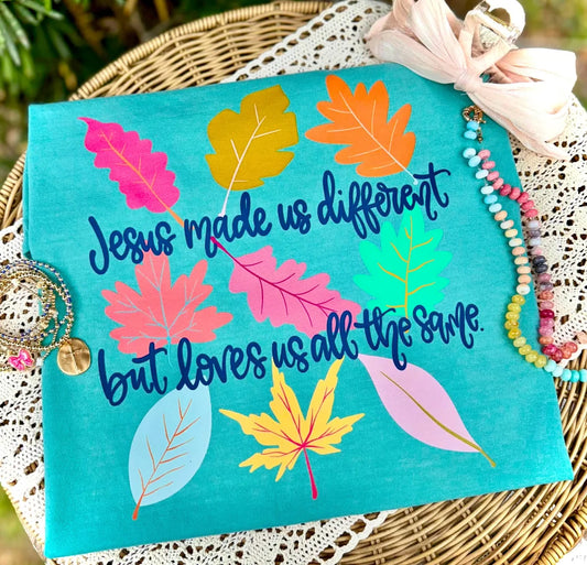 Jesus Made Us Different T-Shirt *Trendy Tuesday*