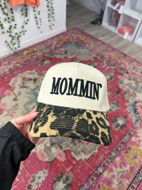 MOMMIN' Puff Embroidered Trucker Hat