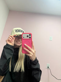 MOMMIN' Puff Embroidered Trucker Hat