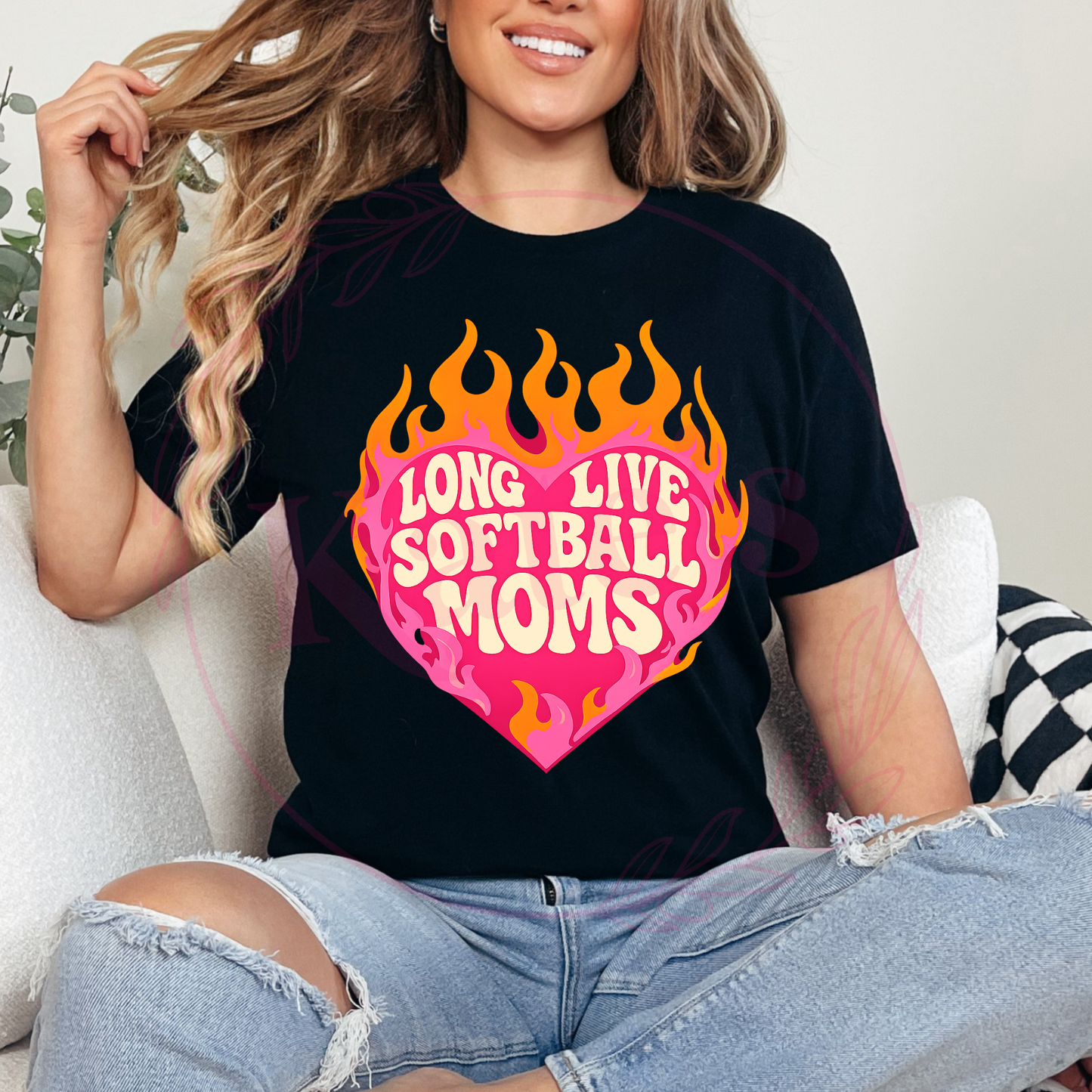 Long Live Softball Moms Shirt
