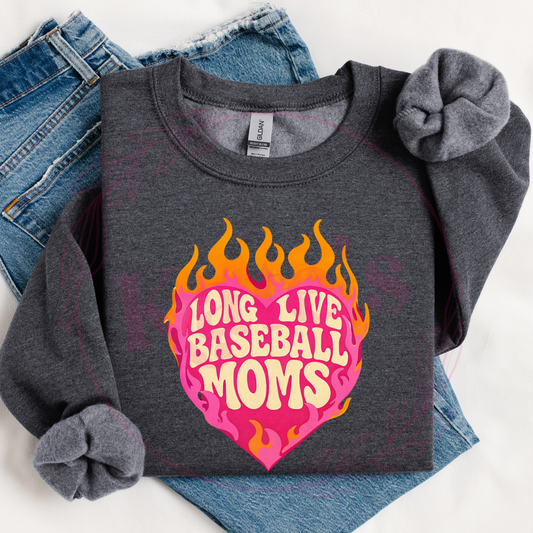 Long Live Baseball Moms Shirt