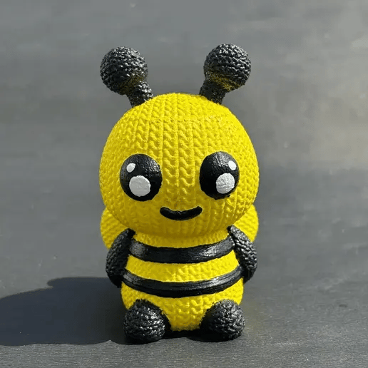 Crochet Bee 3D Toy