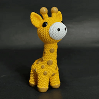 Crochet Giraffe 3D Toy