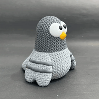 Crochet Pigeon 3D Toy