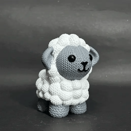 Crochet Sheep 3D Toy