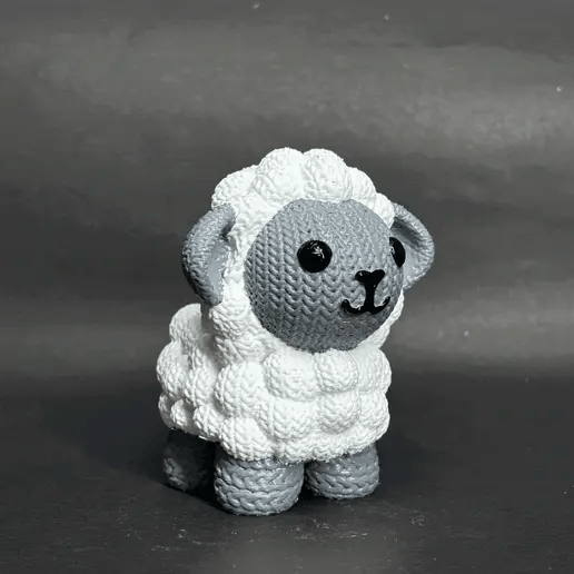 Crochet Sheep 3D Toy