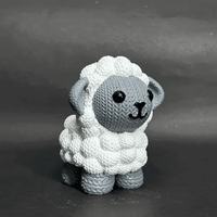 Crochet Sheep 3D Toy