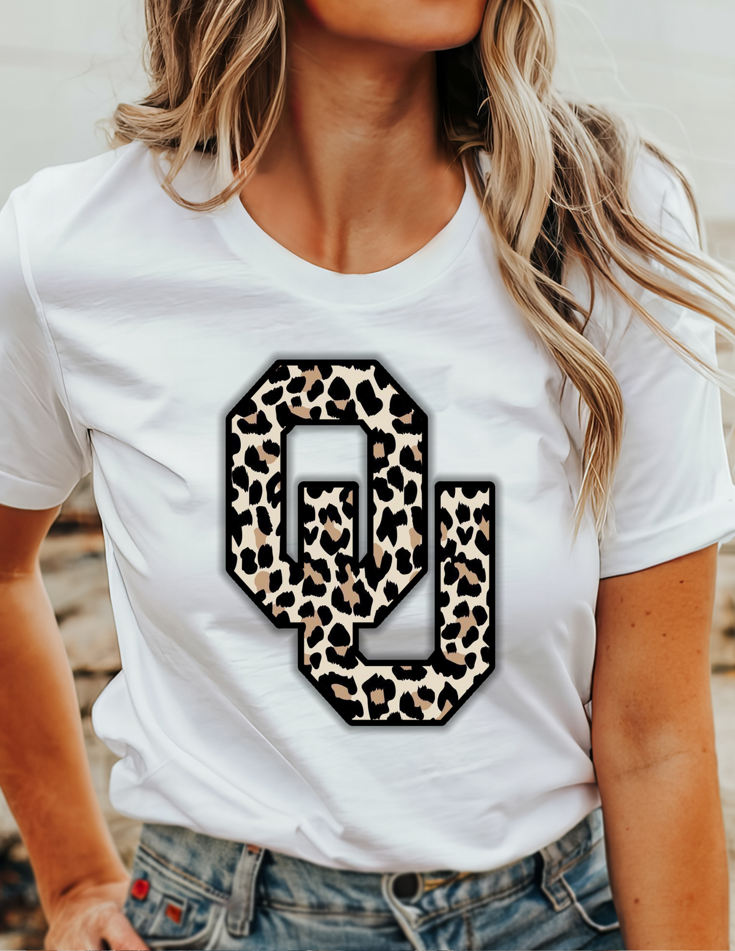 Leopard OU T-Shirt