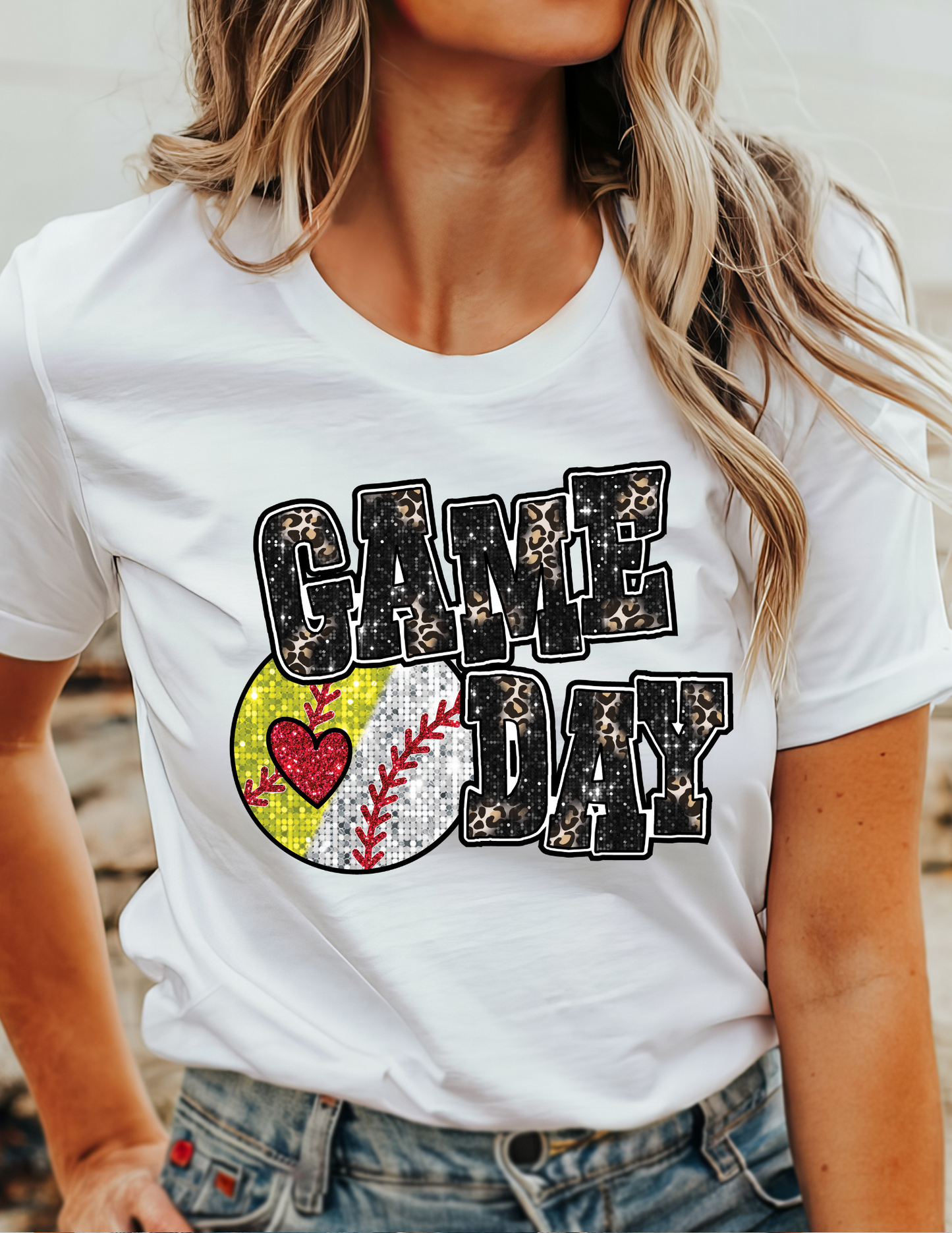 Softball and Baseball Game Day T-Shirt