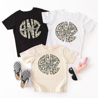 Camo Monogram Toddler Shirt