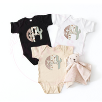 Deer Mix Monogram Onesie
