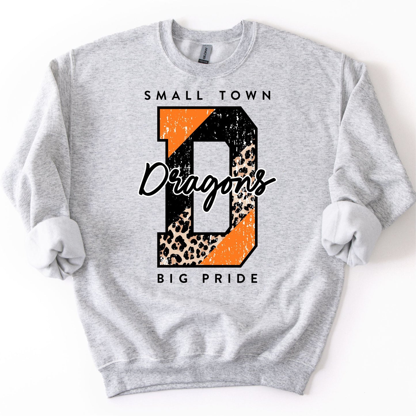 Small Town Big Pride Leopard Shirt