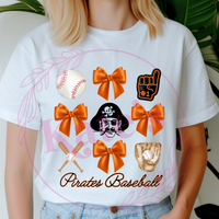 Pirates Baseball Collage Shirts