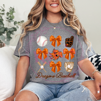 Dragons Baseball Collage Shirts