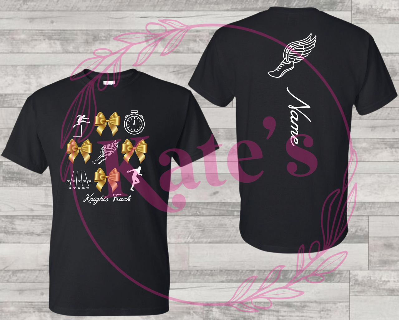 Track Bows Custom Shirt